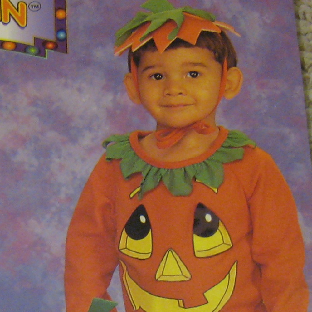 Lil' Pumpkin Halloween Costume 2 - 4 Years New
